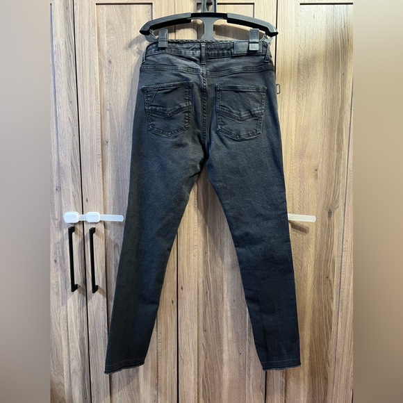 Zadig & Voltaire Black Eva Court Anthr Women Size 30 Black Jeans - Picture 2 of 5